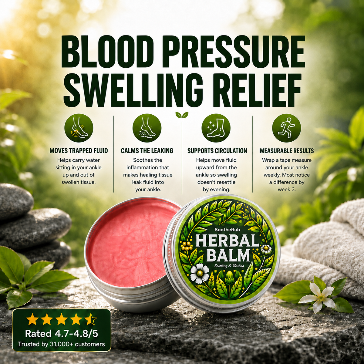 Herbal Balm — Blood Pressure Support
