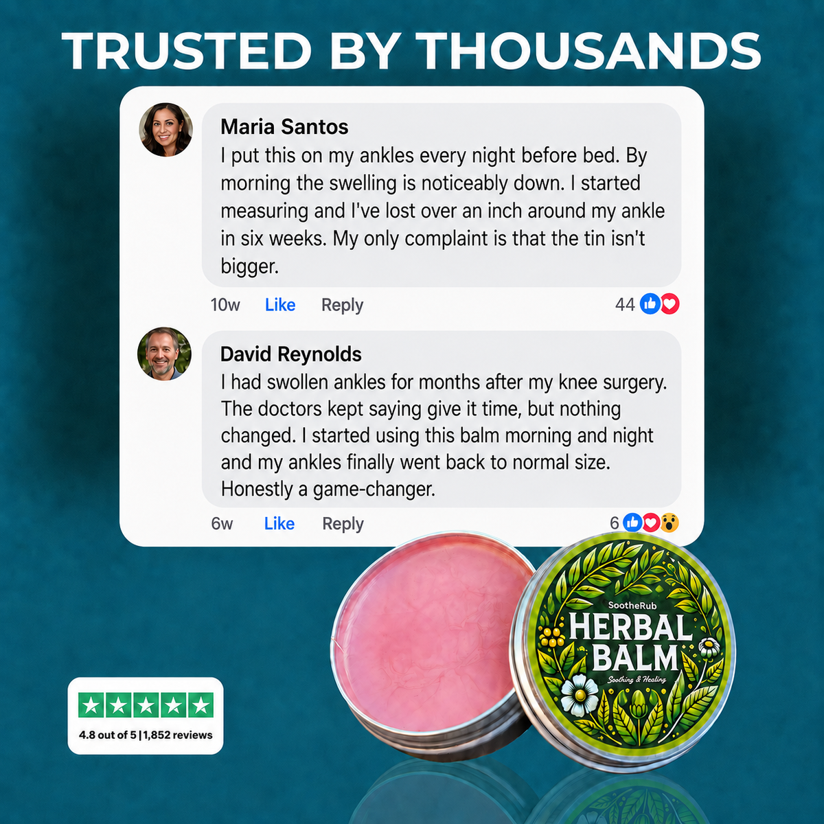 SootheRub Herbal Balm ingredients